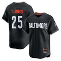 Punc B.Orioles #25 Pete Alonso Player Black City Connect Limited Home Game Stitched Jerseys