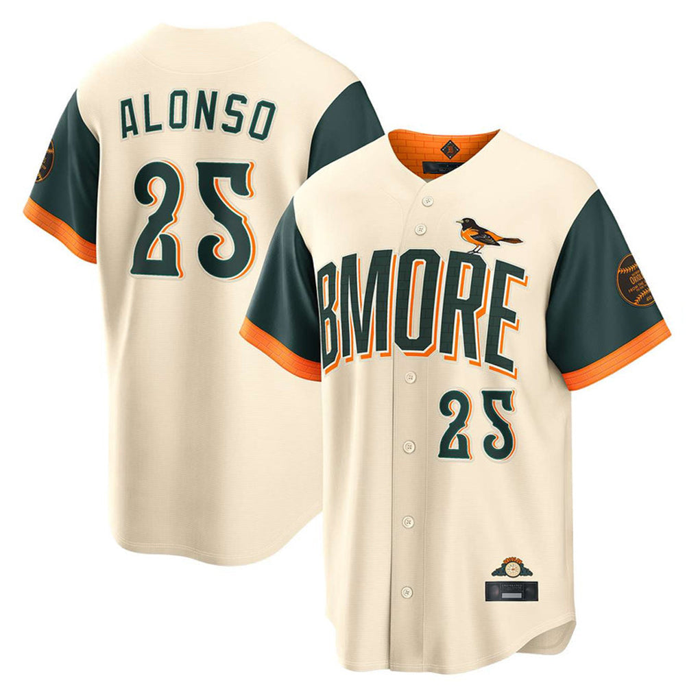 Punc B.Orioles #25 Pete Alonso Player Cream 2026 City Connect Home Game Stitched Jerseys