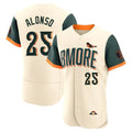 Punc B.Orioles #25 Pete Alonso Player Cream 2026 City Connect Limited Elite Home Game Stitched Jerseys