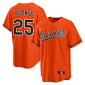 Punc B.Orioles #25 Pete Alonso Player Orange Home Game Stitched Jerseys