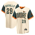 Punc B.Orioles #29 Samuel Basallo Player Cream 2026 City Connect Home Game Stitched Jerseys