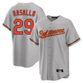 Punc B.Orioles #29 Samuel Basallo Player Gray Home Game Stitched Jerseys