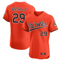 Punc B.Orioles #29 Samuel Basallo Player Orange Limited Elite Home Game Stitched Jerseys