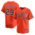 Punc B.Orioles #29 Samuel Basallo Player Orange Limited Home Game Stitched Jerseys