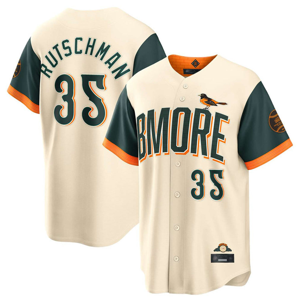 Punc B.Orioles #35 Adley Rutschman Cream 2026 City Connect Limited Elite Home Game Stitched Jerseys