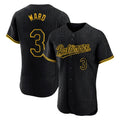 Punc B.Orioles #3 Taylor Ward Player Black Snake Skin City Limited Elite Home Stitched Jerseys