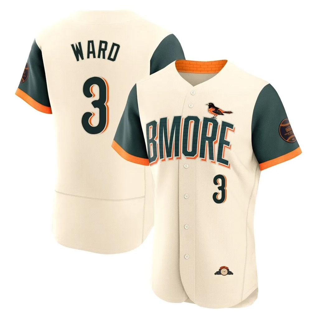 Punc B.Orioles #3 Taylor Ward Player Cream 2026 City Connect Limited Elite Home Game Stitched Jerseys