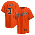 Punc B.Orioles #3 Taylor Ward Player Orange Home Game Stitched Jerseys