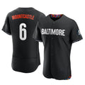 Punc B.Orioles #6 Ryan Mountcastle Player Black City Connect Limited Elite Home Game Stitched Jerseys