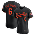 Punc B.Orioles #6 Ryan Mountcastle Player Black Limited Elite Home Game Stitched Jerseys