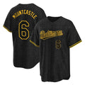 Punc B.Orioles #6 Ryan Mountcastle Player Black Snake Skin City Home Game Stitched Jerseys