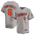 Punc B.Orioles #6 Ryan Mountcastle Player Gray Limited Home Game Stitched Jerseys