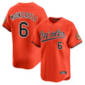Punc B.Orioles #6 Ryan Mountcastle Player Orange Limited Home Game Stitched Jerseys