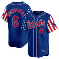Punc B.Orioles #6 Ryan Mountcastle Player Royal Independence Day Vapor Premier Limited Home Game Stitched Jerseys