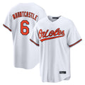 Punc B.Orioles #6 Ryan Mountcastle Player White Home Game Stitched Jerseys