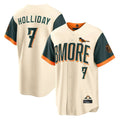 Punc B.Orioles #7 Jackson Holliday Player Cream 2026 City Connect Home Game Stitched Jerseys