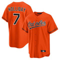 Punc B.Orioles #7 Jackson Holliday Player Orange Home Game Stitched Jerseys