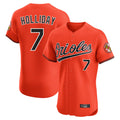 Punc B.Orioles #7 Jackson Holliday Player Orange Limited Elite Home Game Stitched Jerseys