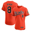 Punc B.Orioles #8 Cal Ripken Player Orange Limited Elite Home Game Stitched Jerseys