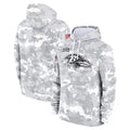 Punc B.Ravens Player Military Hoodie Arctic Camo Salute To Service Stitched Jerseys