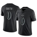 Punc B.Ravens #0 Roquan Smith Player Black REFLECTIVE Limited Stitched Jerseys