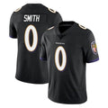 Punc B.Ravens #0 Roquan Smith Player Black Vapor Untouchable Limited Home Game Stitched Jerseys