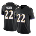 Punc B.Ravens #22 Derrick Henry Player Black Limited Home Game Stitched Jerseys