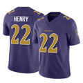 Punc B.Ravens #22 Derrick Henry Player Purple Limited Home Game Stitched Jerseys