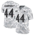 Punc B.Ravens #44 Marlon Humphrey Player Arctic Camo Salute to Service Limited Stitched Jerseys