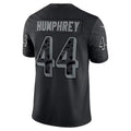 Punc B.Ravens #44 Marlon Humphrey Player Black RFLCTV Limited Stitched Jerseys