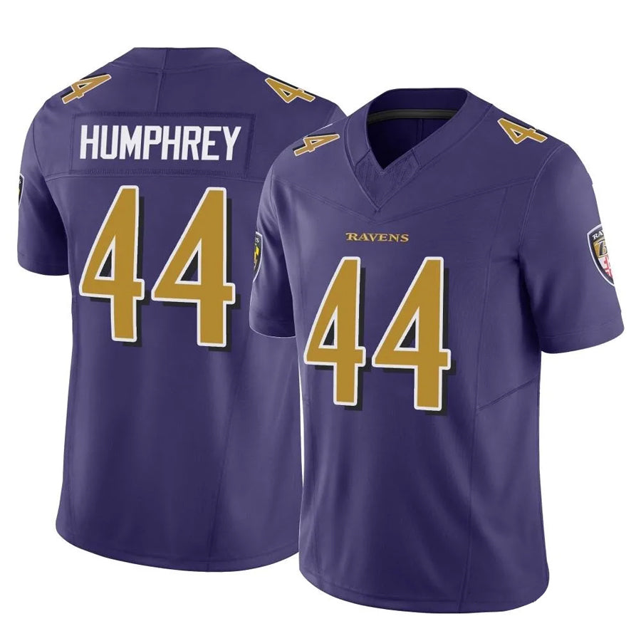 Punc B.Ravens #44 Marlon Humphrey Player Purple Legend Limited Home Game Stitched Jerseys