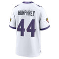Punc B.Ravens #44 Marlon Humphrey Player White Home Game Stitched Jerseys