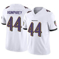 Punc B.Ravens #44 Marlon Humphrey Player White Vapor F.U.S.E. Limited Home Game Stitched Jerseys