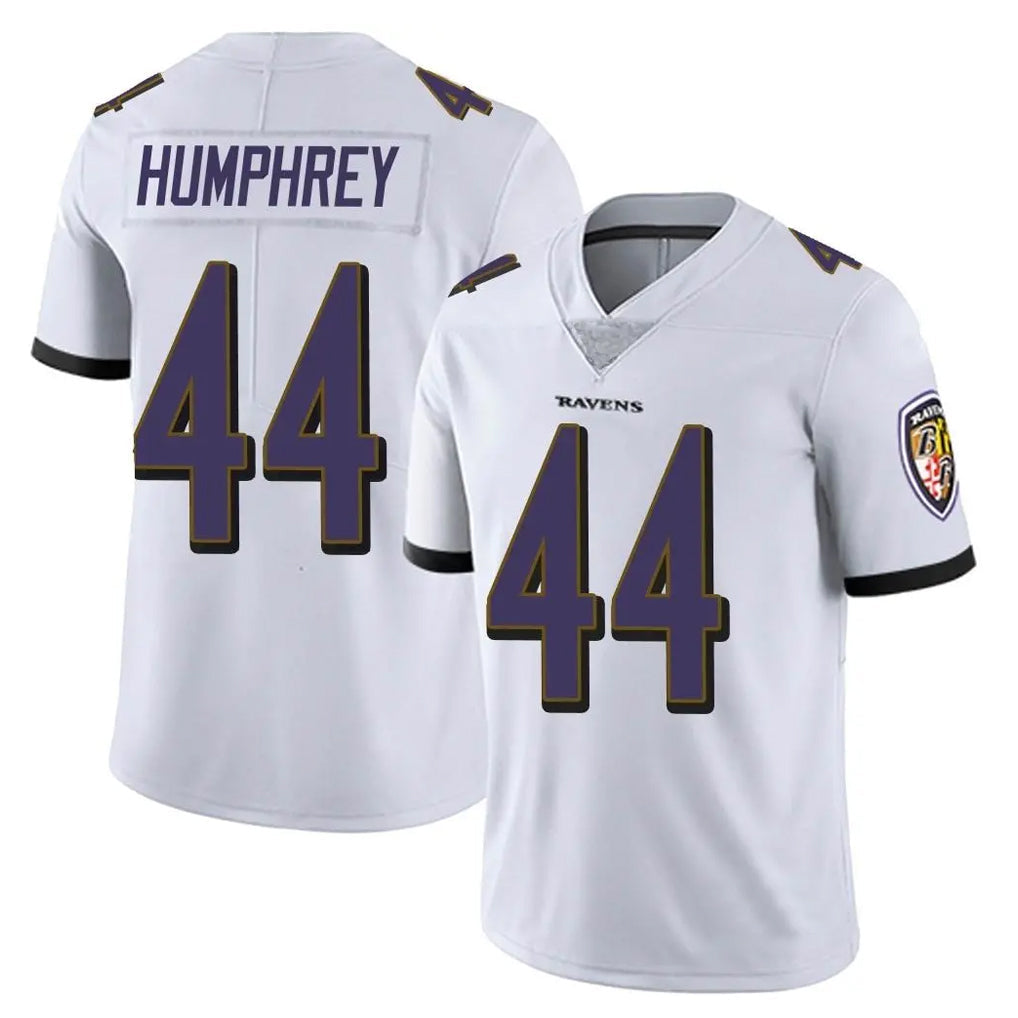 Punc B.Ravens #44 Marlon Humphrey Player White Vapor Untouchable Limited Home Game Stitched Jerseys