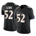 Punc B.Ravens #52 Ray Lewis Player Black Vapor F.U.S.E. Limited Game Stitched Jerseys