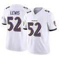 Punc B.Ravens #52 Ray Lewis Player White Vapor F.U.S.E. Limited Game Home Stitched Jerseys