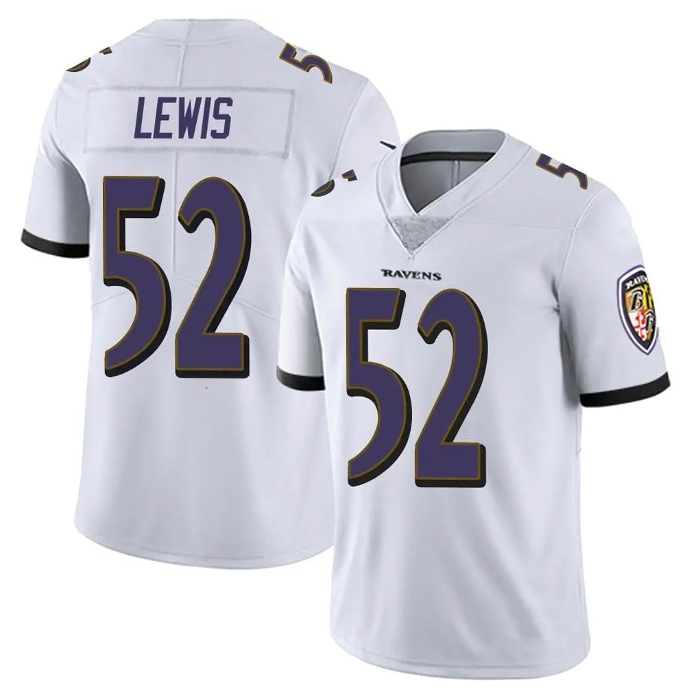 Punc B.Ravens #52 Ray Lewis Player White Vapor Untouchable Limited Game Home Stitched Jerseys