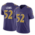 Punc B.Ravens #52 Ray Lewis Player Vapor F.U.S.E. Limited Purple Stitched Jerseys
