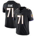 Punc B.Ravens #71 Olaivavega Ioane Player Black Vapor Untouchable Limited Home Stitched Jerseys