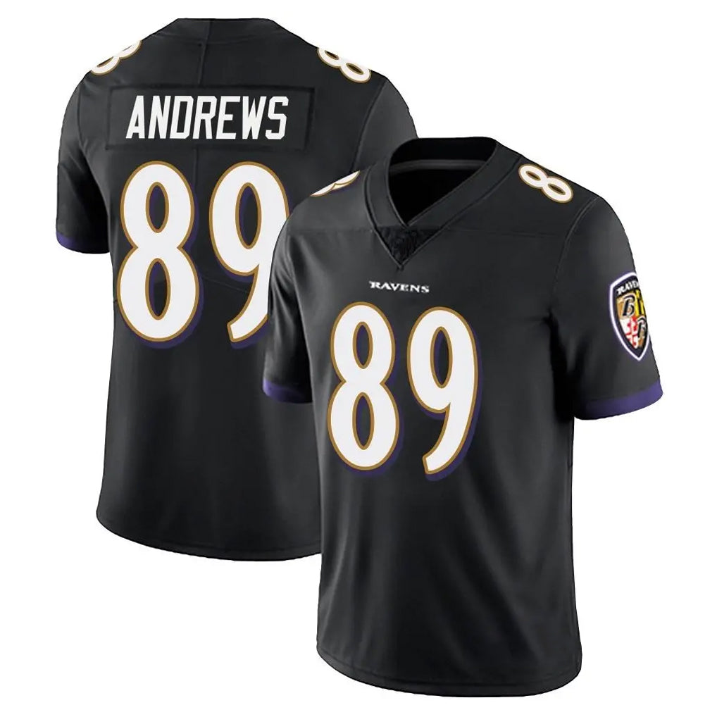 Punc B.Ravens #89 Mark Andrews Player Black Vapor Untouchable Limited Home Stitched Jerseys