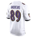 Punc B.Ravens #89 Mark Andrews Player White Alternate Home Game Stitched Jerseys