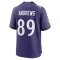 Punc B.Ravens #89 Mark Andrews Purple Team Game Stitched Jerseys
