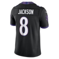 Punc B.Ravens #8 Lamar Jackson Black Alternate Alternate Vapor F.U.S.E. Stitched Limited Jerseys