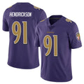 Punc B.Ravens #91 Trey Hendrickson Player Purple Color Vapor Untouchable Limited Stitched Jerseys