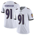 Punc B.Ravens #91 Trey Hendrickson Player White Vapor Untouchable Game Stitched Jerseys