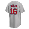 Punc B.Red Sox #16 Jarren Duran Player Gray Road Home Game Stitched Jerseys