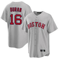 Punc B.Red Sox #16 Jarren Duran Player Gray Road Home Game Stitched Jersey