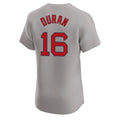 Punc B.Red Sox #16 Jarren Duran Player Gray Road Limited Elite Home Game Stitched Jerseys