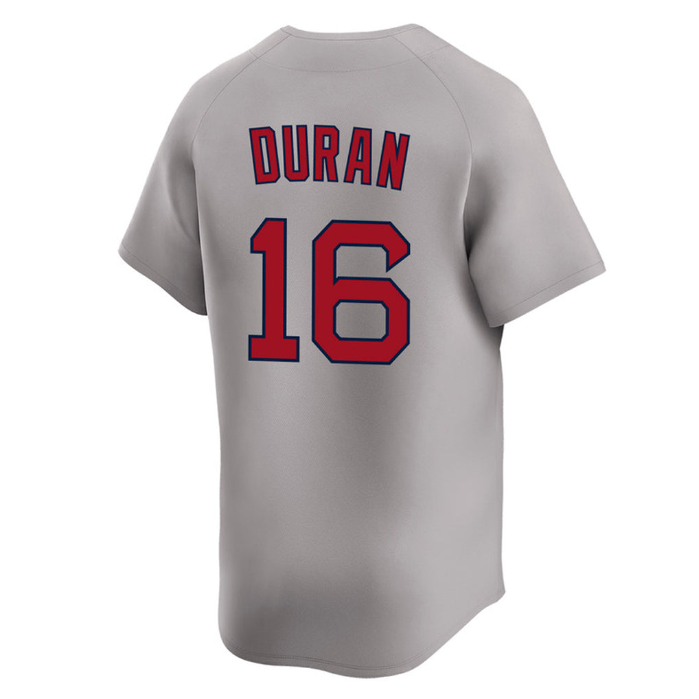 Punc B.Red Sox #16 Jarren Duran Player Gray Road Limited Home Game Stitched Jerseys