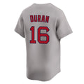 Punc B.Red Sox #16 Jarren Duran Player Gray Road Limited Home Game Stitched Jerseys